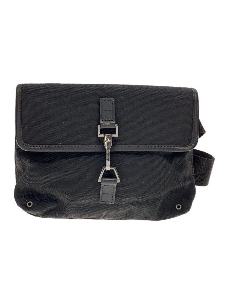 Sac GUCCI taille GG toile noir occasion