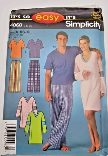 Simplicity Sewing Patterns ~ Misses Men Unisex ~ YOU CHOOSE ~ FREE SHIPPING #303 - Picture 20 of 59