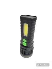 Solar Power Tactical Flashlight Rechargeable Outdoor Camping Small Torch Light