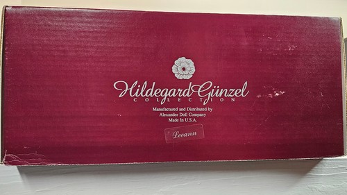 Hildegard Gunzel LeeAnn Doll Blond Human Hair Handblown Glass Blue Eyes 24" COA - Zdjęcie 18 z 19