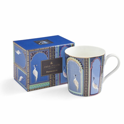 Sara Miller India Collection Porcelain Teapot, Plates, Mugs or 3 Tier Cake Stand - Picture 8 of 9