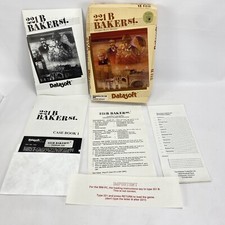 COMMODORE 64 C64 COMPUTER DISK GAME - 221B BAKER ST - RARE BIG BOX
