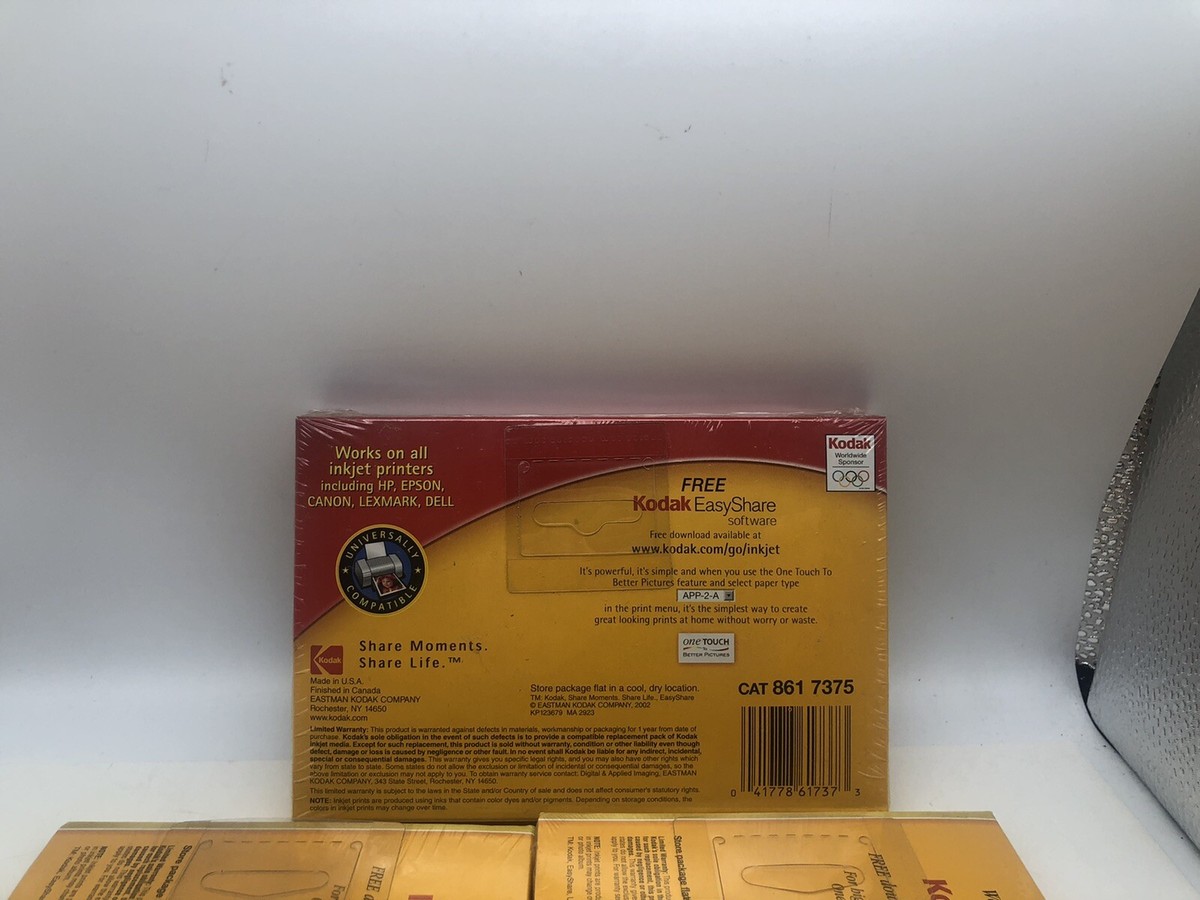 Kodak Paper lot (Ultra premium and Anytime) Sealed | eBay