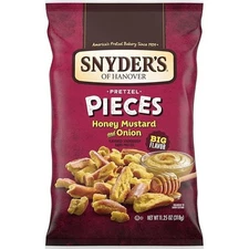 Snyder's of Hanover Honey Mustard & Onion Flavored Pretzel Pieces, 11.25 Oz
