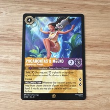 Pocahontas  Meeko - Adventurous Friends 27/204 Attack of the Vine Lorcana NM