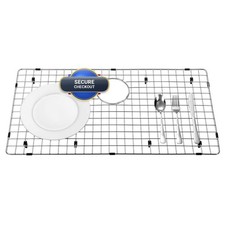 Starstar Sinks Protector Stainless Steel Kitchen Sink Bottom Grid Rack 28 L X