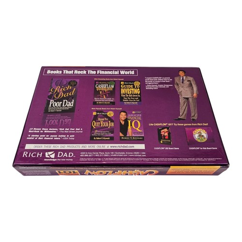 Cash Flow R. Kiyosaki How to Get Out of the Rat Race Board Game Complete - Picture 2 of 7