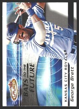 George Brett #19BF 2001 Fleer Futures Bats to the Future Kansas City Royals