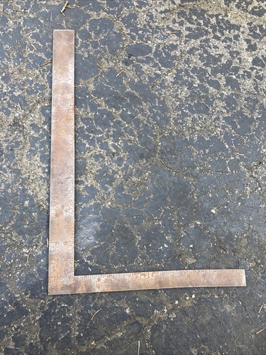 Stanley Sweetheart No. 18 Steel Carpenter Framing Square 18" x 12"
