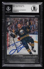 BAS 2015-16 Upper Deck Young Guns Jack Eichel #451 BGS Authentic Auto qe7