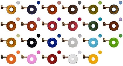 iPod Classic 6th 7th Gen Click Wheel Clickwheel Center Button - All Colors Sets