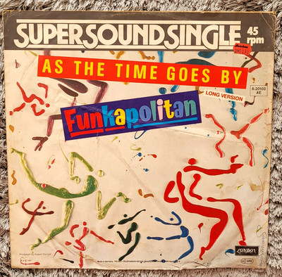Funkapolitan ''AS THE TIME GOES BY'', Maxi,Vintage (1981),1st press,MASTERING (H1)
