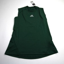adidas Techfit Compression Top Men's Green New with Tags