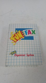 Vintage 1990 Funfax Organiser System Ring Binder Diary