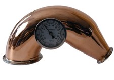 4 inch to 2 inch Copper Lyne Arm 135 Degrees