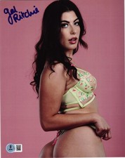 Hot Sexy Gal Richie Signed 8x10 Photo Adult Star Autograph Beckett Hologram