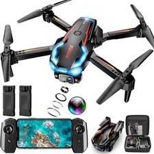 Drone with Camera for Adults, 2K HD FPV Drones with Upgrade Altitude Hold, On...