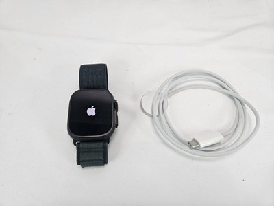 Apple Watch Ultra 3 49mm GPS + Cellular Black Titanium G-Hook Closure Band
