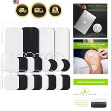 TENS Unit Replacement Pads Combination Set, 20 Packs Multiple Sizes Electrode...