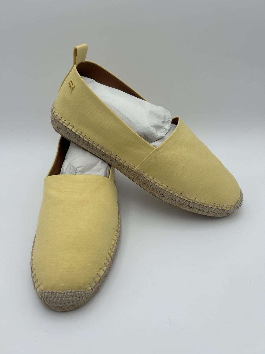 RALPH LAUREN◇パープルレーベル/エスパドリーユ/9E/ORN/キャンバス