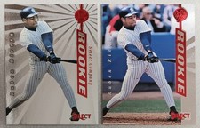 2 Ruben Rivera 1997 Select Baseball Rookie Card #110 Rare Silver Foil & Base