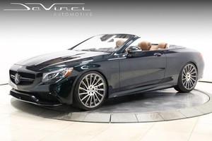 2017 Mercedes-Benz S63 AMG S 63 AMG Cabriolet 2D