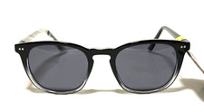 NEW Foster Grant Men s Sunglasses POLARIZED Clear Gray Black Plastic Casual