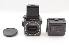 [Near MINT-] BRONICA SQ-A 6x6 w/ Waist Level Finder + 120 Film Back From JAPAN