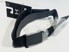 Under Armour Black Reversible Webbing Belt - One Size