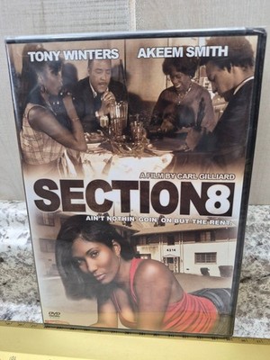 Section 8 DVD 2006 Tony Winters Akeem Smith Carl Gilliard Bonus Features