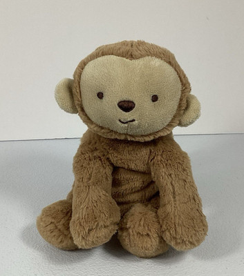 Carters Child Of Mine Plush Monkey Rattle Crinkle 2015 Baby Lovey Toy 62284
