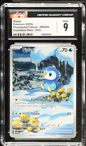 Piplup graded CGC 9 for sale on eBay
