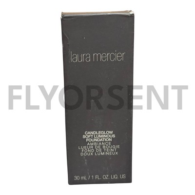 LAURA MERCIER CANDLEGLOW SOFT LUMINOUS FOUNDATION PRALINE 1 OZ  NIB