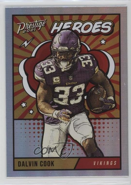2021 Panini Prestige Heroes Dalvin Cook #HE-9 1a53