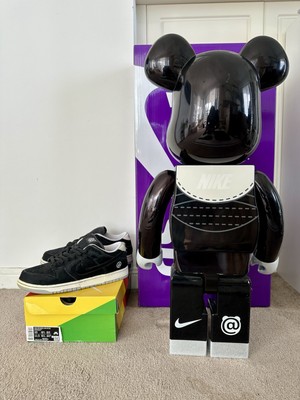 Bearbrick 1000% Nike SB 2020 Medicom Toy + Matching Dunk Shoes