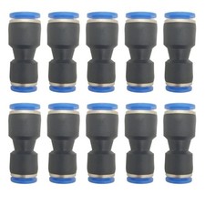 zjxed 5/16" OD x 1/4" OD Pneumatic quick Connector Push to Connect fittings S...