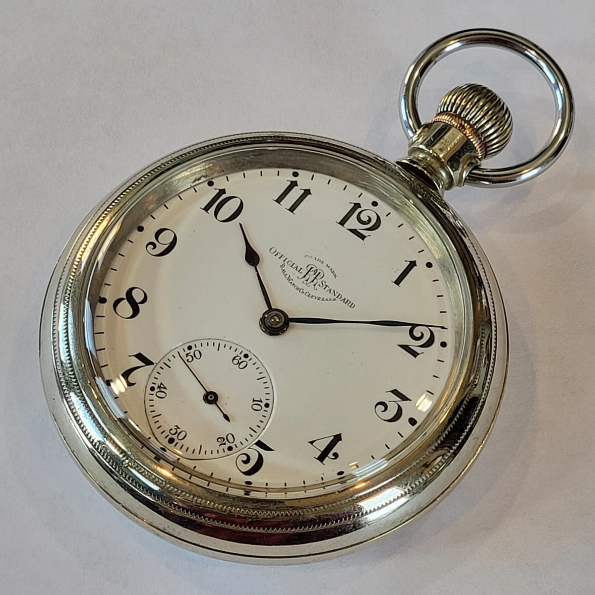 Montre De Poche BALL Hamilton 18S 19J Grade 999G Modèle 1A - Année 1908 - Fonctionne - Occasion