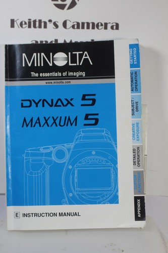1 Jahr Garantie Minolta Maxxum 5 Dynax 5 35mm analoge Spiegelreflexkamera tolle Schülerkamera! - Bild 18 von 23