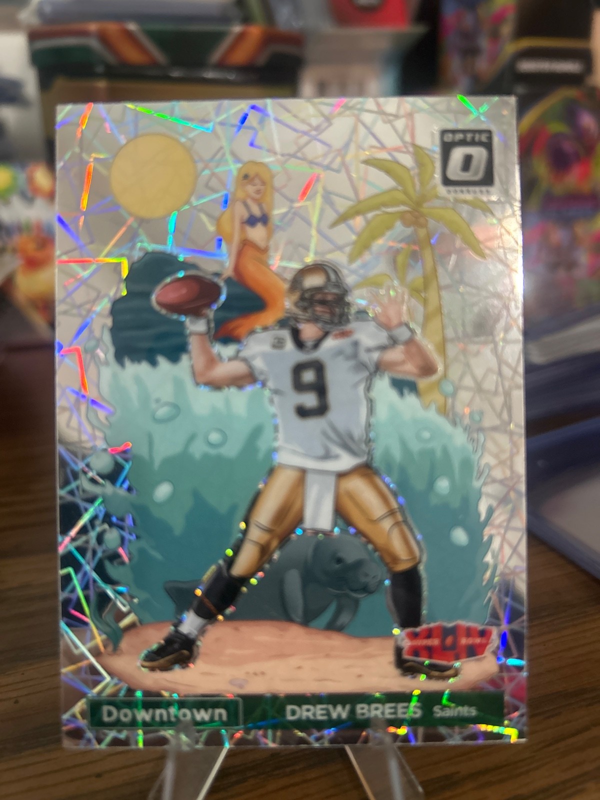 2023 Panini Donruss Optic - Super Bowl Downtown Drew Brees #SBD-DB 