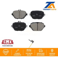 Rear Ceramic Brake Pad Wear Sensor Kit For Mercedes-Benz E450 E400 E53 AMG E63 S