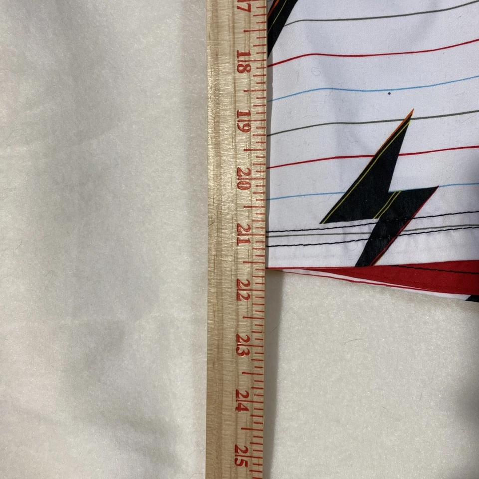 Pantalones cortos de tabla Red Sand para hombre talla 34 gancho y bucle + corbata negro blanco rojo Foto 4 de 4