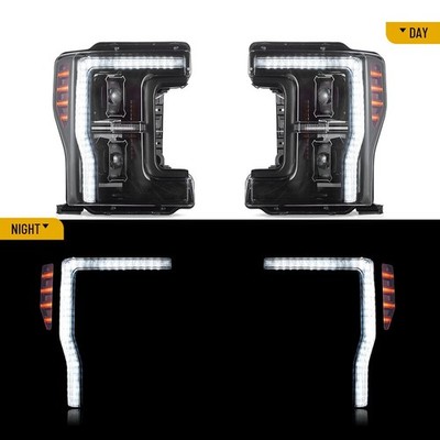 FULL LED Headlights For 2017-19 Ford F250 F350 F450 F550 Super Duty w/Animation