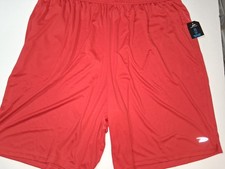Pro Player Mens 3XL Red Athletic Shorts Moist...