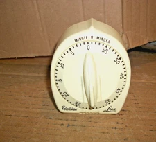 Vintage Robert Shaw Lux Minute Minder Rocket Timer - Small Crack
