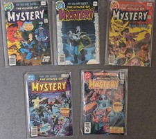 Dc The House Of Mystery. 5 Bronze Age 1979-81. 266 267 269 280 298. Bagged