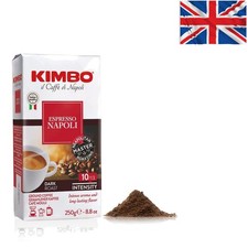 Espresso Napoli Ground Coffee 250g |  Italian Dark Roast & Freshness 39.96 per kilo