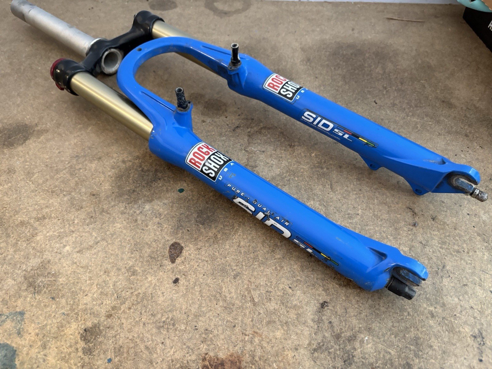 Rock Shox SID SL Mountain Bike Fork for 26” Wheels V-brake or Disc Vintage Shock