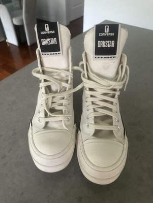 Converse Chuck 70 DRKSTAR High Top Sneaker Egret/Black Canvas 2022 172346C