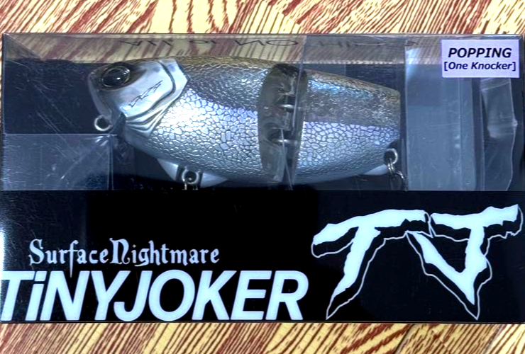 DRT Tiny Joker Popping Biwasagi Color One Knocker big bait
