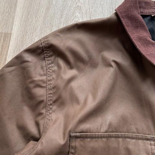 Carhartt Arctic Coat Brown Waxed Jacket - Picture 5 of 16